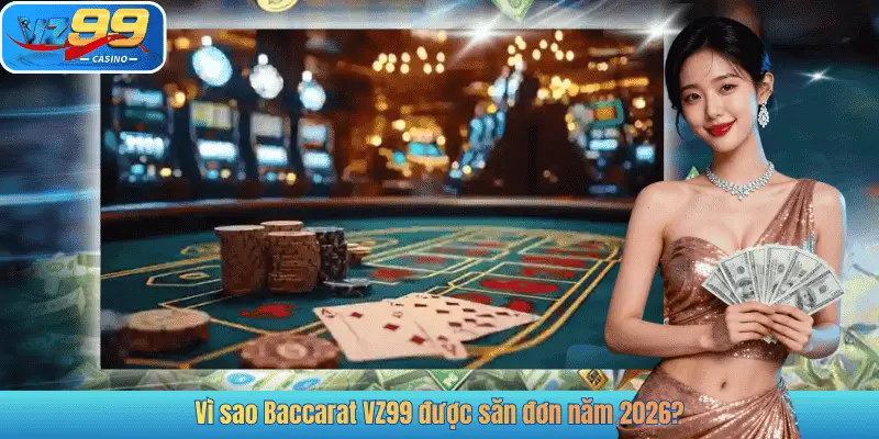 Vì sao Baccarat VZ99 được săn đơn năm 2026?